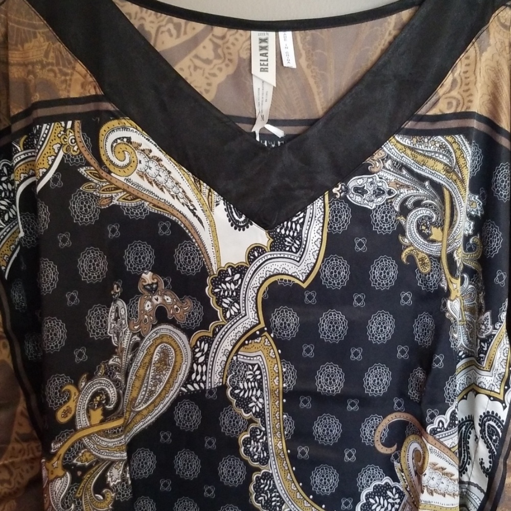 Paisley tunic top - Picture 3 of 6